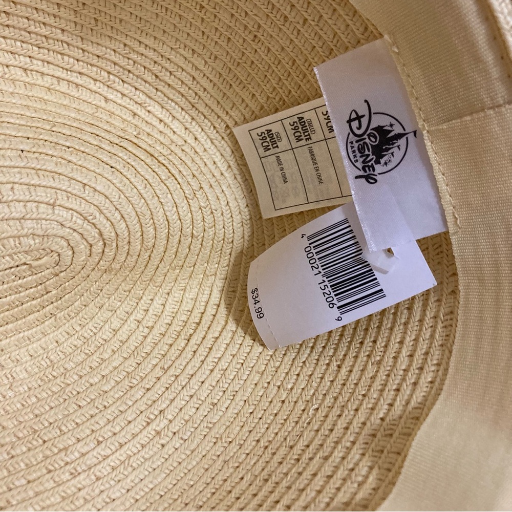 ๐ Disney Aloha Straw Hat with Green and Yellow Accents! ๐ฅ - Picture 6 of 8